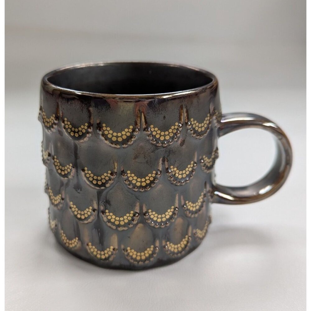 Starbucks 2015 Golden Scales Anniversary Siren Coffee Mug 10 floz